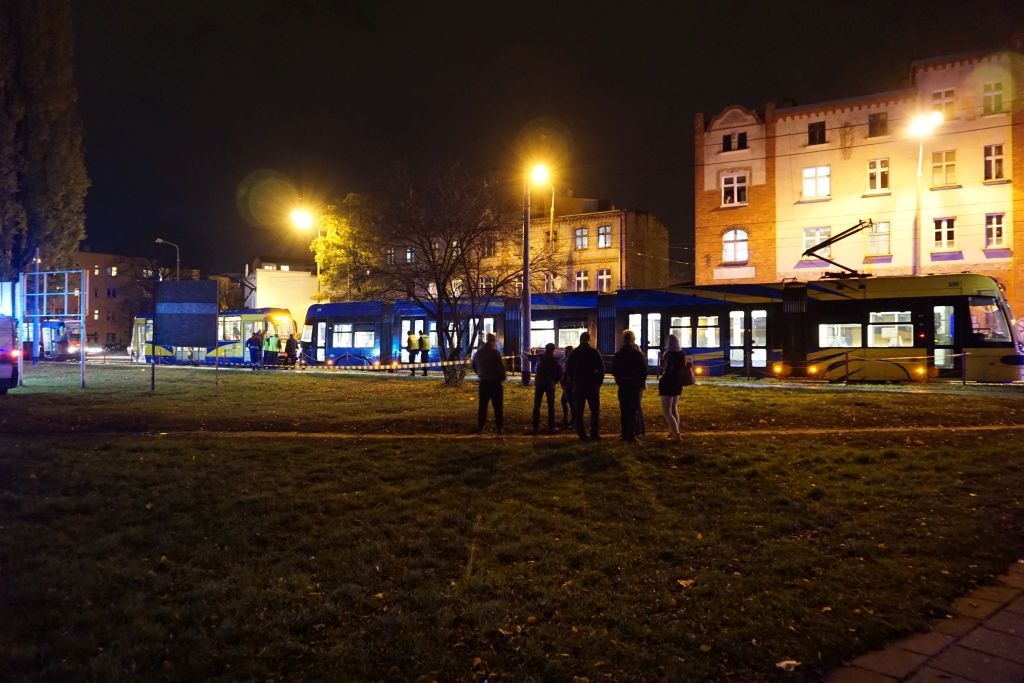 zderzenei trzech tramwaj&oacute;w Toruń