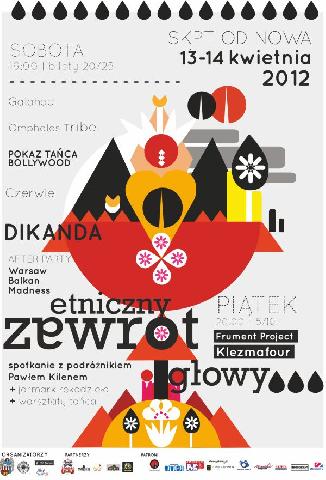 Etniczny zawrót głowy Plakat