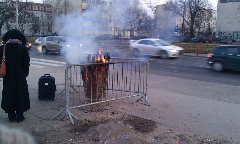 Koksownik zima 2012
