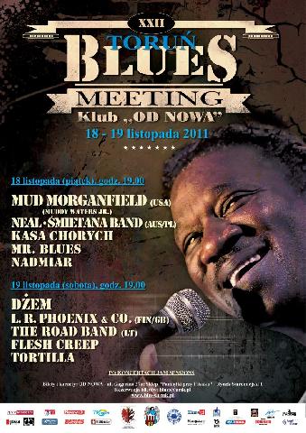 Plakat Blues Meeting Toruń